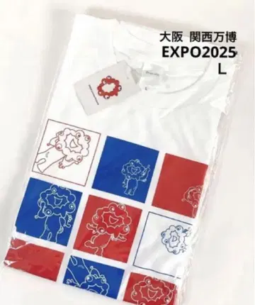 오사카 간사이 엑스포 티셔츠 얏쿠얏쿠 스퀘어 EXPO2025 L 사이즈