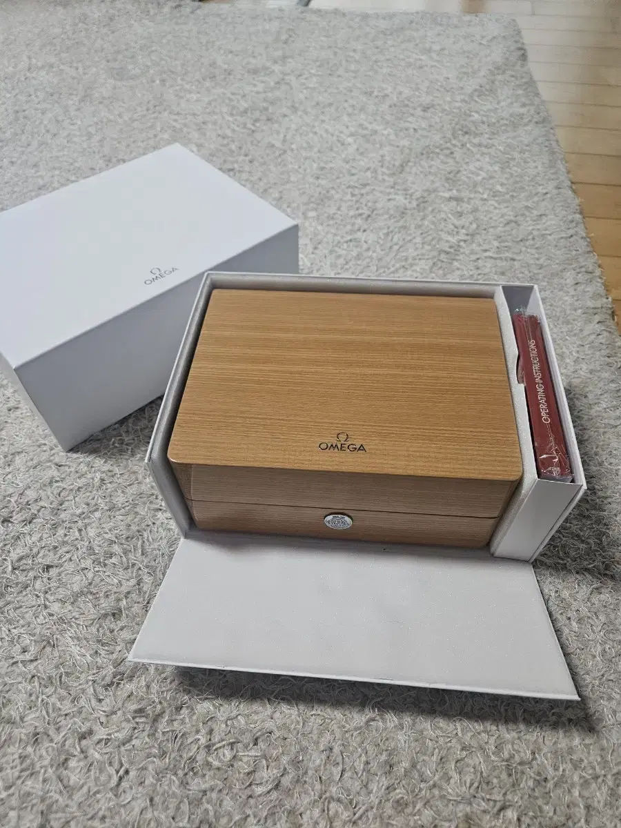 Omega Wooden Watch Case