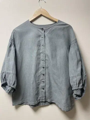 nest Robe 그레이 린넨 셔츠 F 사이즈