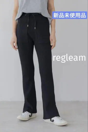 regleam 포켓 썸머 니트 팬츠 블랙 M 사이즈