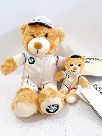 BMW 곰 봉제 인형 테디베어 레이싱 키링 마스코트
