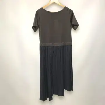 택 포함 MARECHAL TERRE 반팔 롱 원피스