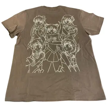 세일러문 티셔츠 XL 애니메이션 T TEE 90s 유니섹스
