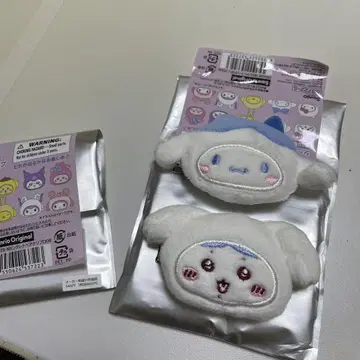 치이카와 콜라보 산리오 시크릿 헤어 클립