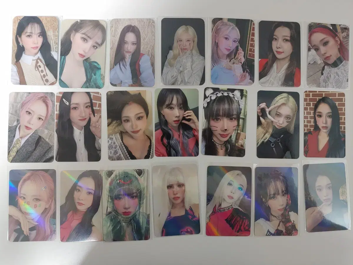 Dreamcatcher unreleased photocard set