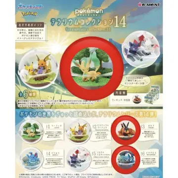 포켓몬 테라리움 컬렉션 14 리프 피아 포카브 메타그로스