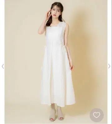 노엘라 noela 컷 레이스 원피스 슬리브리스