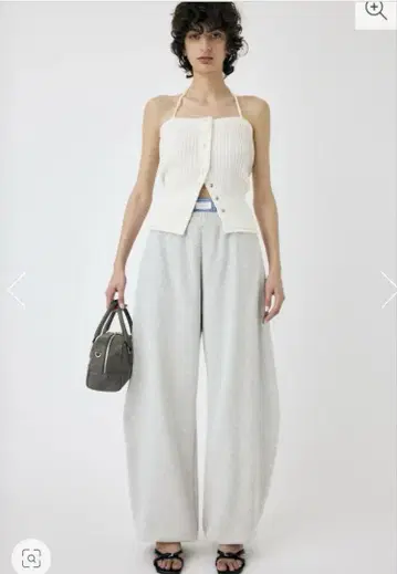 moussy CURVE LINE 스웨트 팬츠