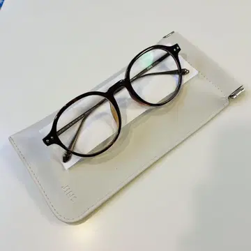 JINS TODAY 갈색 안경 무도수