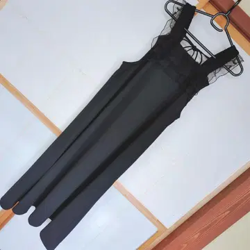 w closet 튤 프릴 원피스