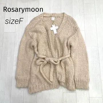 미사용 택 포함 Rosarymoon 로자리문 울 니트 가디건