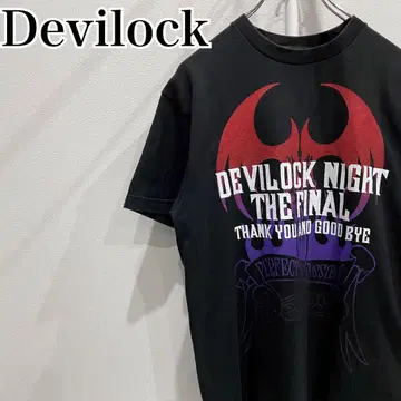 Devilock Night The FINAL 2012 티셔츠 블랙 M