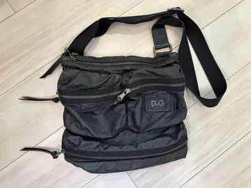 D&G 블랙 숄더백
