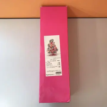 레트로 헬로키티 크리스마스 트리 핑크 45cm 산리오