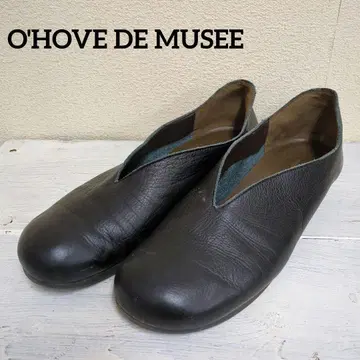 C11451 O'HOVE DE MUSEE 가죽 플랫 슈즈