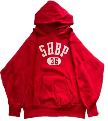 리버스 위브 리버스 위브 빨간색 SHBP 캡슐 XL