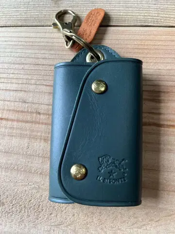IL BISONTE 다크 그린 키케이스