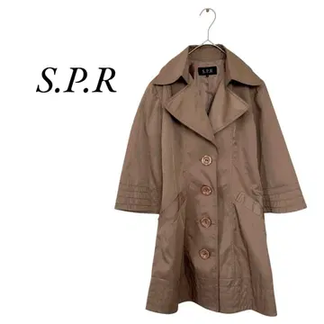 S.P.R 스프링 코트 심플 고급스러운 사이즈 36 무지 스타일리시
