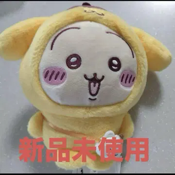 치이카와 산리오 캐릭터즈 토끼 폼폼푸딩 봉제 인형