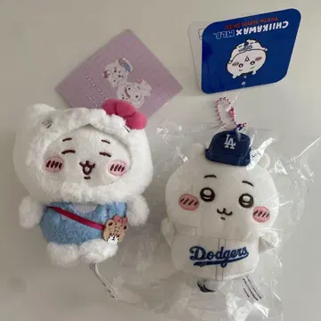 치이카와 산리오 캐릭터즈 키티 봉제 인형 마스코트