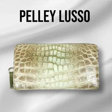 PELLEY LUSSO 펠리 루소 크로커다일 패턴 엠보 장지갑