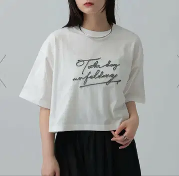 LEPSIM 코드 로고 숏 티 탑스 티셔츠 렙심