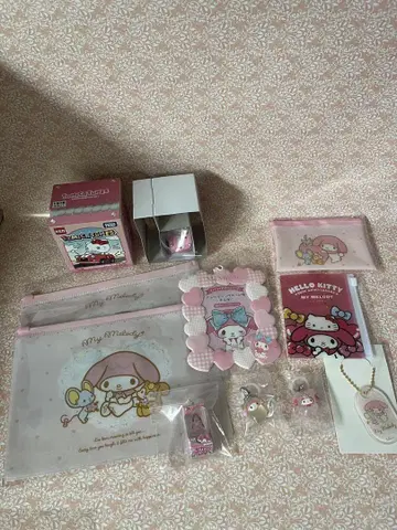 산리오 마이멜로디 토미카 TOMICA 키링 파우치 SANRIO