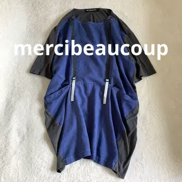 mercibeaucoup 서스펜티 반팔 원피스 변형 튜닉