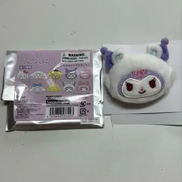 치이카와 산리오 시크릿 헤어 클립 쿠로미 모몽가