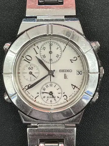 SEIKO 세이코 루키아 쿼츠 손목시계 크로노그래프 7T32-6K80