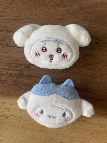 치이카와 (먼작귀) 산리오 캐릭터 시크릿 헤어 클립 하치와레 시나모롤