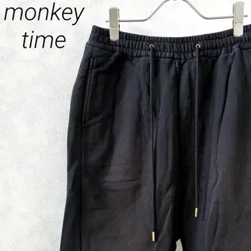 monkey time 스웨트 팬츠 숏 팬츠 포켓 부착 심플