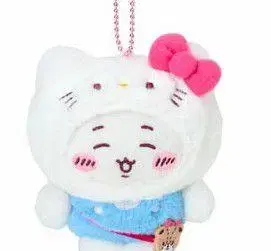 치이카와 산리오 콜라보 헬로키티 마스코트 홀더
