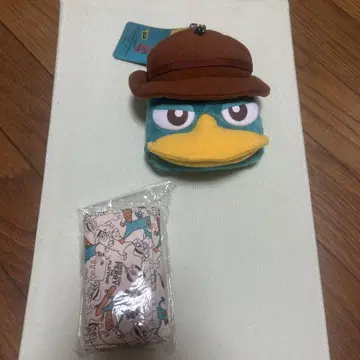 페리 봉제 인형 패스 케이스 & 키 케이스