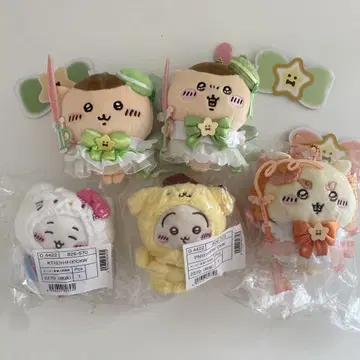 산리오 치이카와 마스코트 키링 치이카와 하치와레 토끼 키티