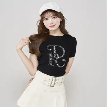 Darich 다리치 DR 비쥬 리브 니트 탑