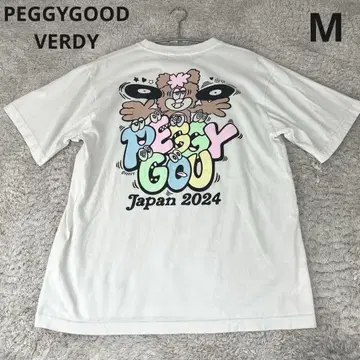 PEGGYGOOD VERDY 티셔츠 화이트 남성용 M 사이즈