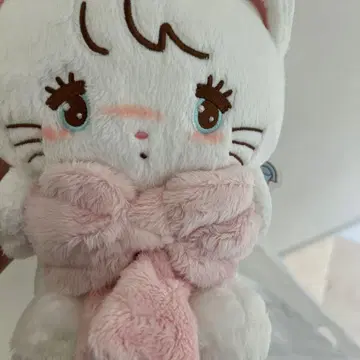 mikko characters 안아주는 리본 봉제 인형 무스
