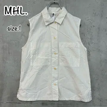 MHL. 엘에치엘 슬리브리스 셔츠 코튼 마가렛 호웰