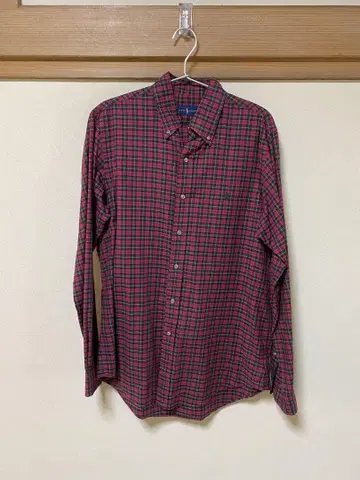Ralph Lauren 체크 무늬 긴팔 셔츠