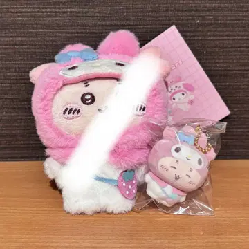 치이카와 산리오 헌책방 게 마이멜로디 플로키 키링