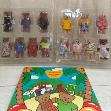맥도날드 테디베어 헤이세이 레트로 Teddy Bears Party