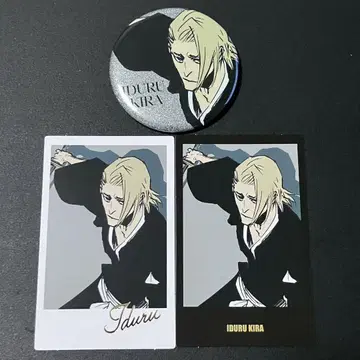BLEACH 캔뱃지 인스턴트 사진풍 시트 기라 이즈루