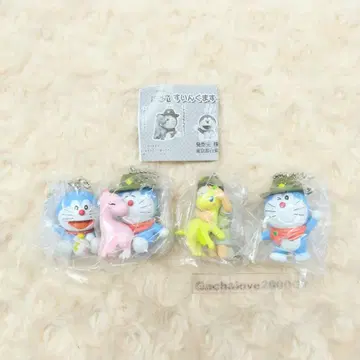 도라에몽 진구(노비타)의 신공룡 스윙 마스코트 전 4종 풀 컴프
