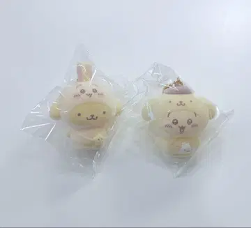 산리오 치이카와 (먼작귀) 플로키 마스코트 참 폼폼푸딩
