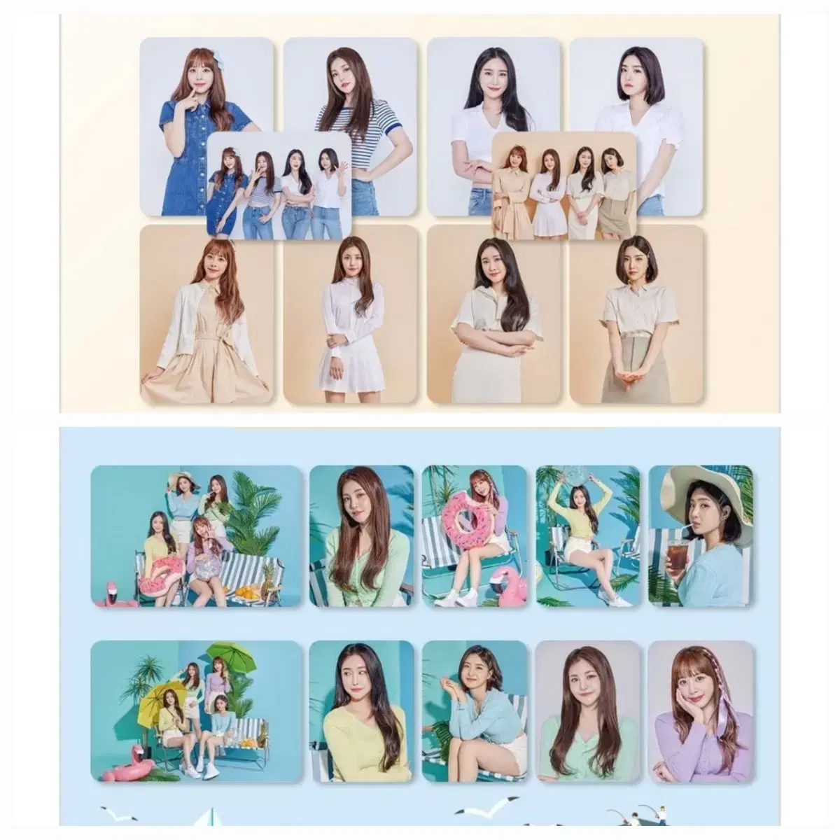 Brave Girls GS25 postbox Limited Edition photocard poca full set