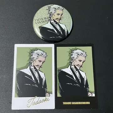 BLEACH 캔뱃지 인스턴트 사진풍 시트 자쿠부 장로