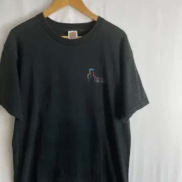 빈티지 티셔츠 fruit of the loom 블랙 L