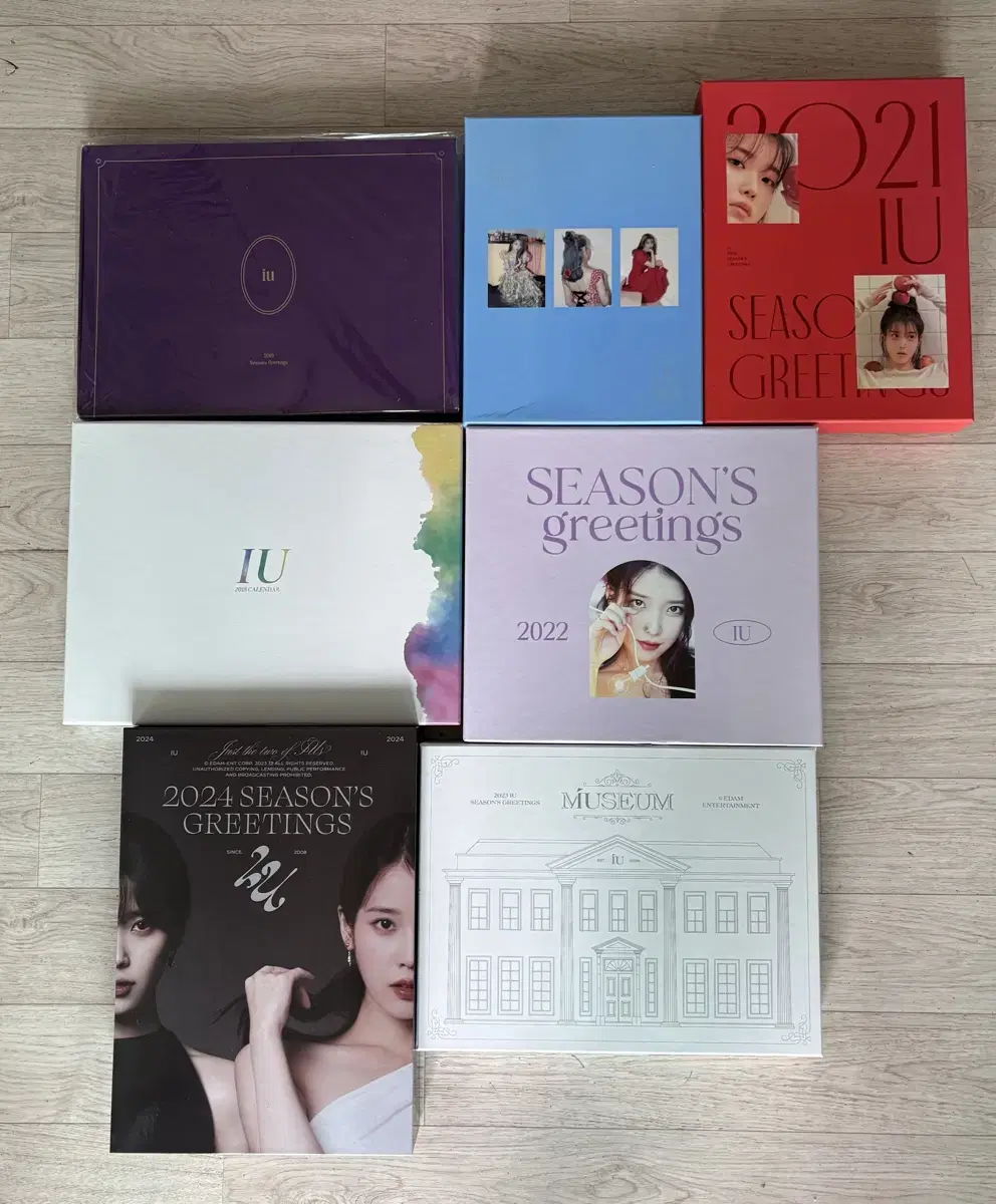 Iu season's greetings 2018-2024 collection