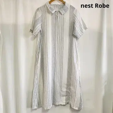 nest Robe 린넨 반팔 원피스
